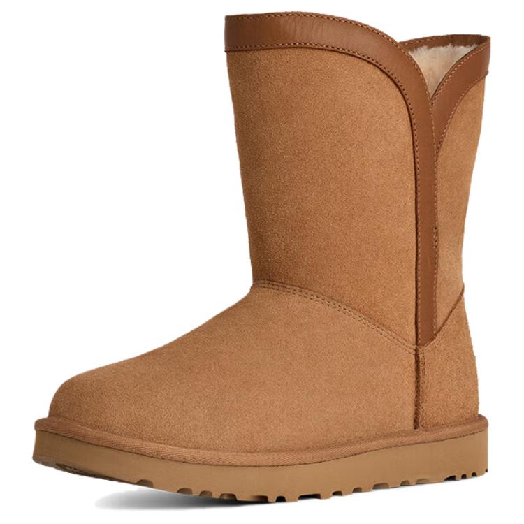 UGG Classic Novelty Retro Fashion Snow Boots Women boots Chestnut 1174515-CHE