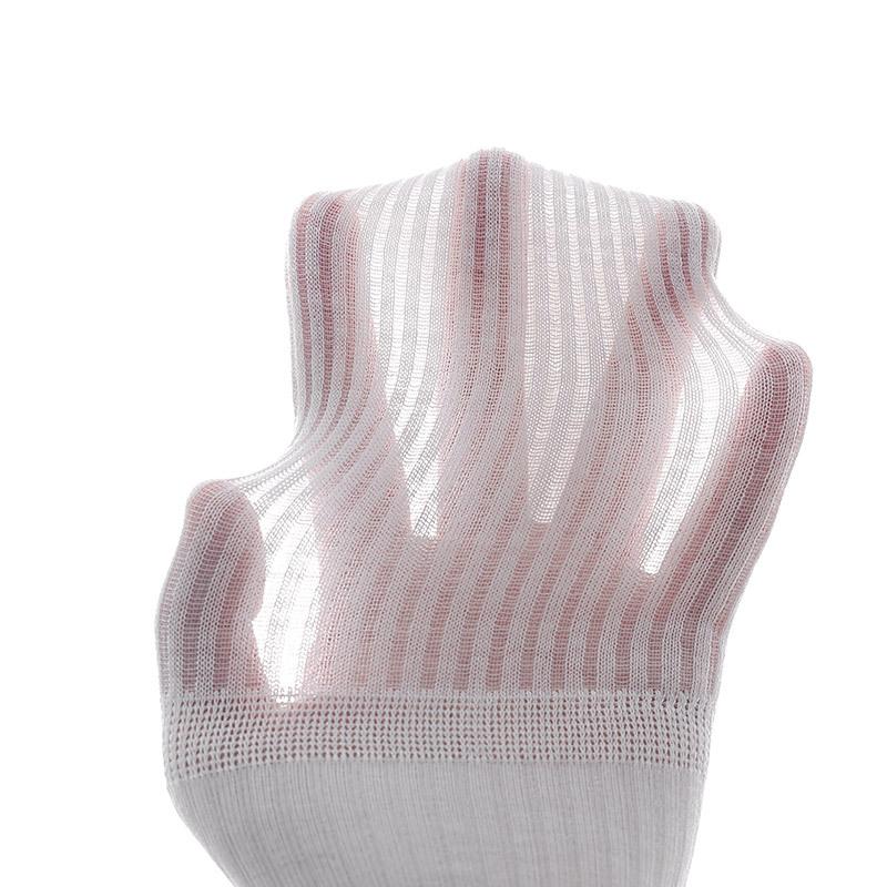 10Pair Bud Bubble Mouth Stockings Children Summer Thin And Knee Leg Cover Solid Color Stripped Calf Socks Long Stacking Socks