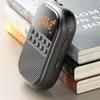 Mini Pocket FM AM Radio Large LCD Display DSP Radios Receiver Wireless Bluetooth Speaker TF Card Music Player for Elder 9K/10K