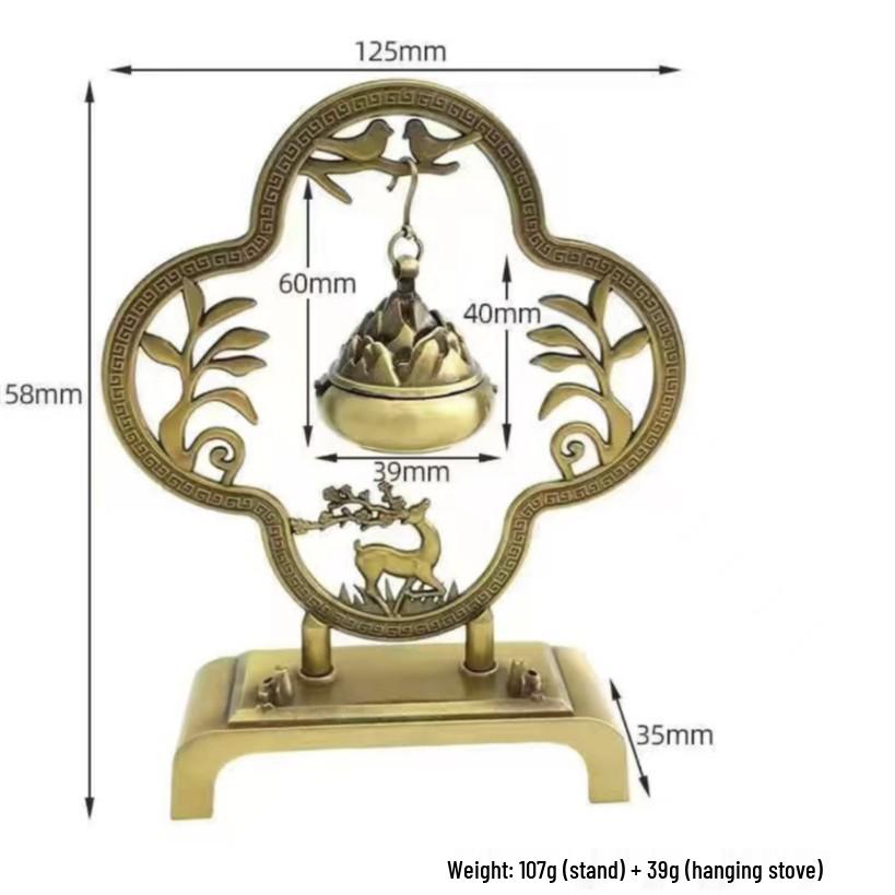 42-Piece Auspicious Cloud No-Adhesive Incense Set: Coil, Goose Pear, Champion Pine Tower, Wealth Warehouse Scents