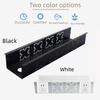 Durable Material Under-Desk Cable Management Tray U-Shape Structure Cable Organizer  Office Desk