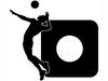 Protective Sticker for the Switch - Volleyball Player