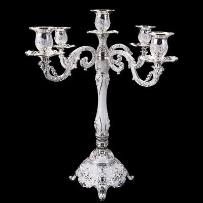 European Candle Holder Home Ornament Vintage Romantic Gifts Candlelight Dinner Wedding Props KTV Hotel Candle Holder