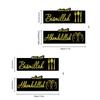 2Pcs/set Ethnic Style Acrylic Mirror Sticker Start With Bismillah End With Alhamdulillah Holiday Home Decors Wall Decals