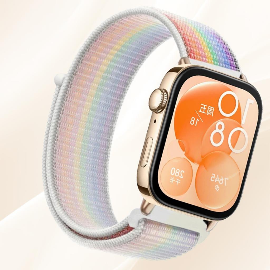 Nylon loop band For huawei watch fit 3 strap smart wristband breathable Sport Watchbands bracelet for huawei fit3 Accessories