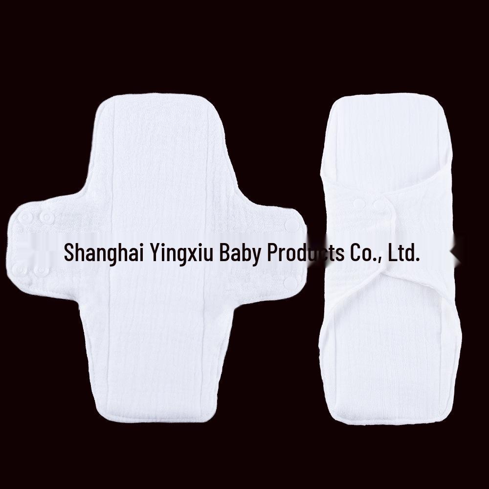 New Antibacterial Washable Cotton Gauze Pads for Women: Period, Incontinence & Elderly Care.