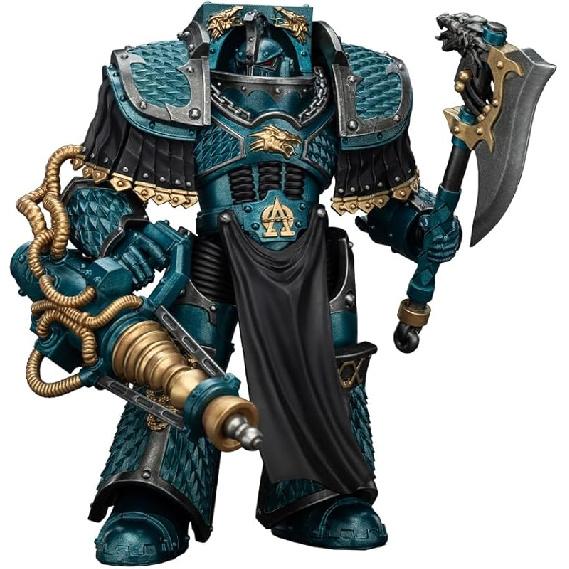 JOYTOY-Warhammer The Horus Heresy-1:18-Action Figure-Alpha Legion Alpharius, Primarch of The XXth Legion-Collection Model Birthday Gifts