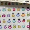 1/5/10Pcs Interesting Nail Art Stickers, Cute Jelly 2D Scrapbooking Stickers, DIY Waterproof Stickers