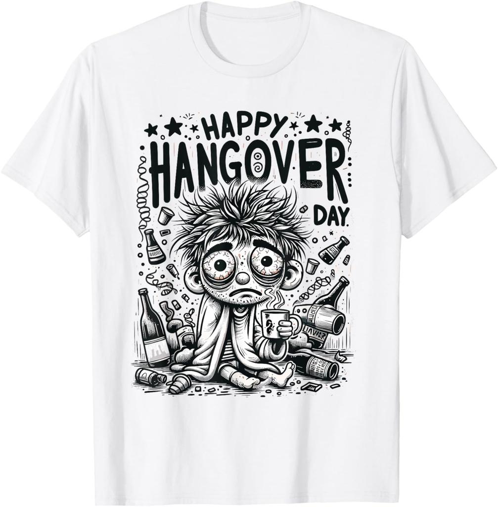 Happy National Hangover Day Party Recovery Joke Unisex T-Shirt