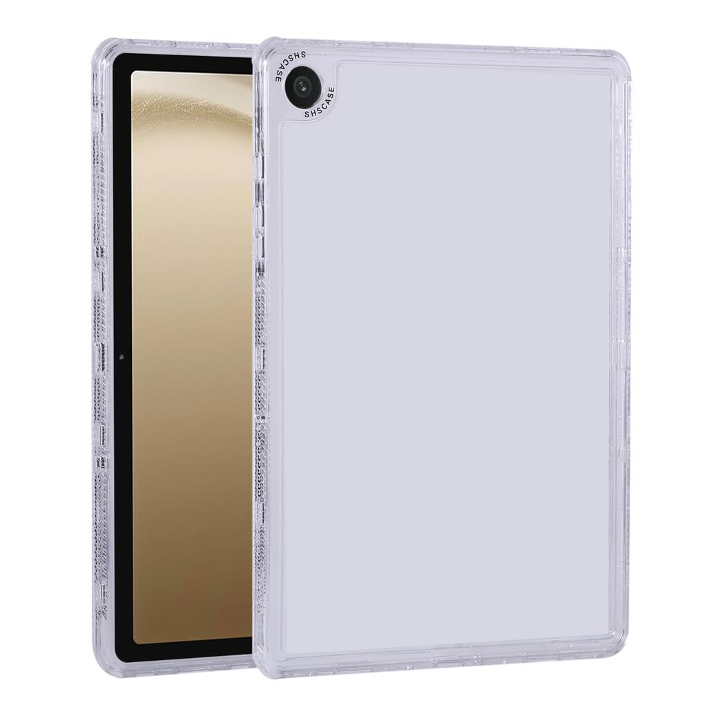 Für Samsung Galaxy Tab A9+ Klare Hülle 3 in 1 PC+TPU Stoßfeste Tablet-Hülle