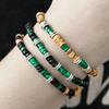 Green Peacock Ethnic Style Handmade Beaded Jewelry For Men Women Gift