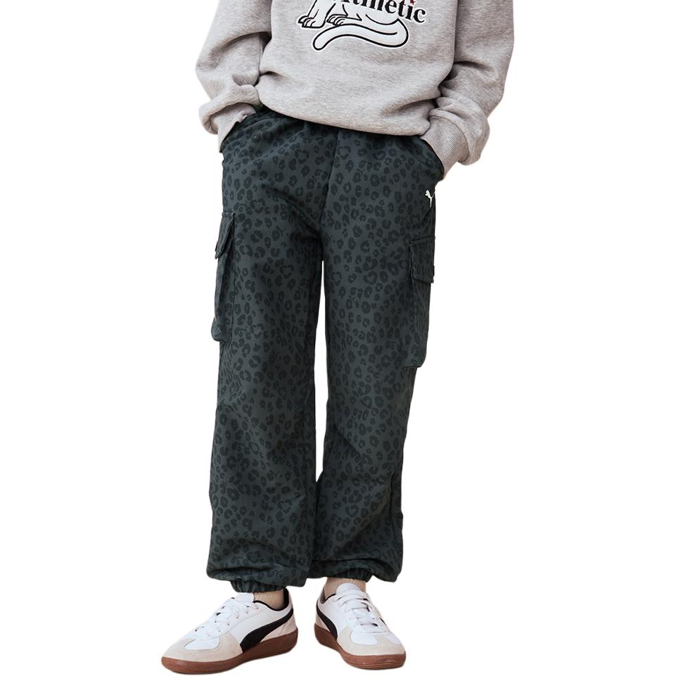 New PUMA Kids Cargo Pants 353425108206-00390