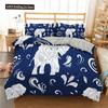 Elephant Bedding Sets Boho Style Luxury 3D Print For Kids Adults Teens Ganesha Duvet Cover Set Queen Size Polyester Bedding Set