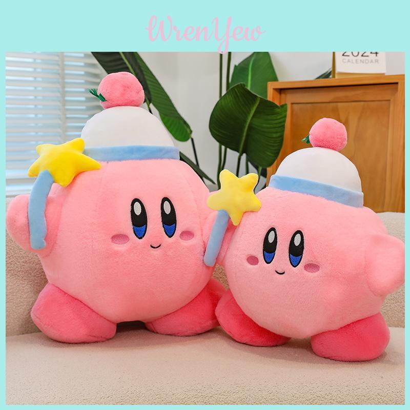 Kirby Plush Toy Sleeping Pillow With Soft Pp Cotton For Girls Birthday Gift