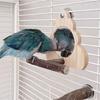 Parrots Playstand Climbing Play Ladder Macaws Play Gym Grinding Ground Stand for Cage Exercise and Amusement