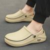 Men Work Chef Shoes Waterproof Oil-proof Kitchen Work Cook Boots Non-slip Ankle Rain Boots Man Hotel Restaurant Safety Footwear