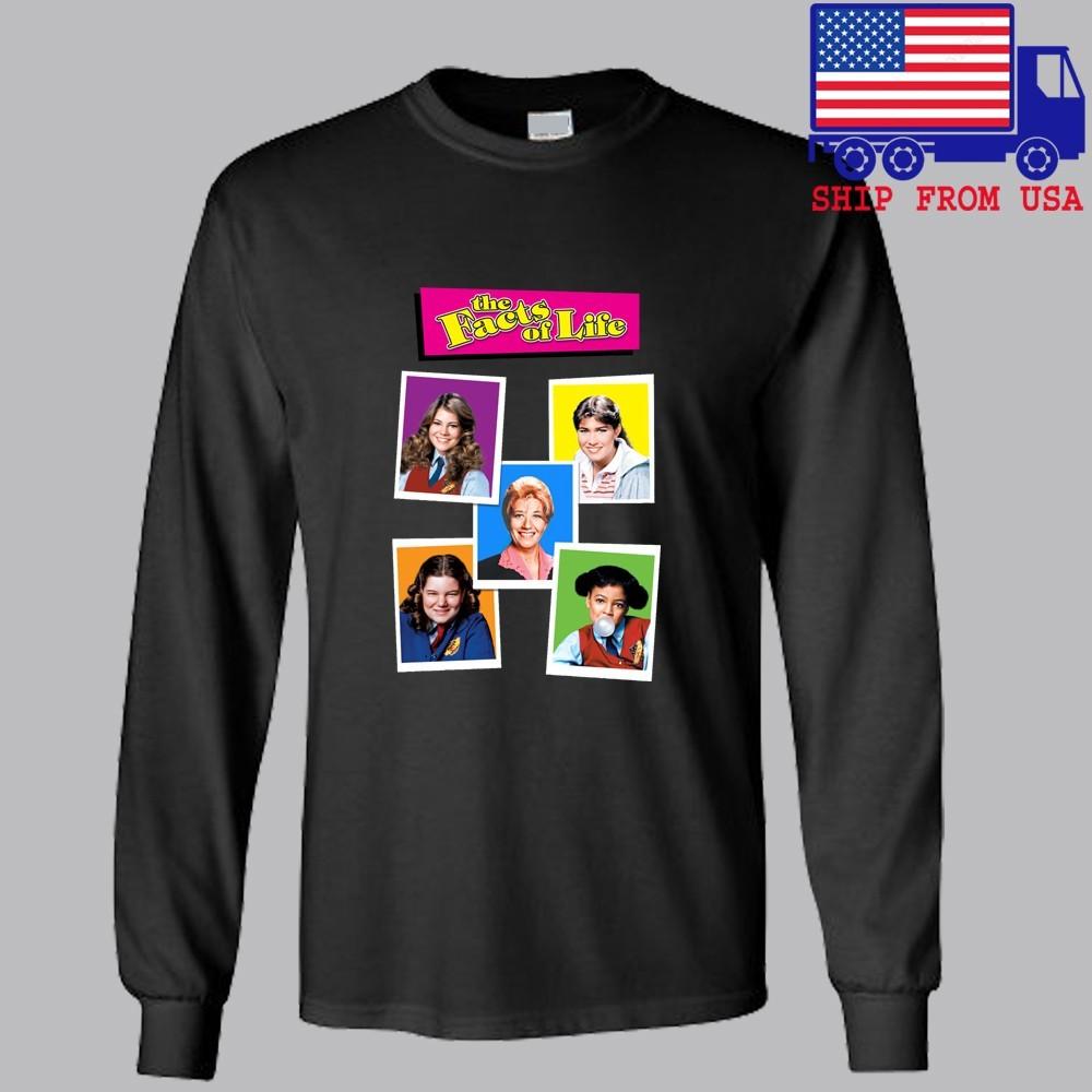 The Facts Of Life Retro TV Show Black  Size S2XL Unisex T-Shirt XXXXL