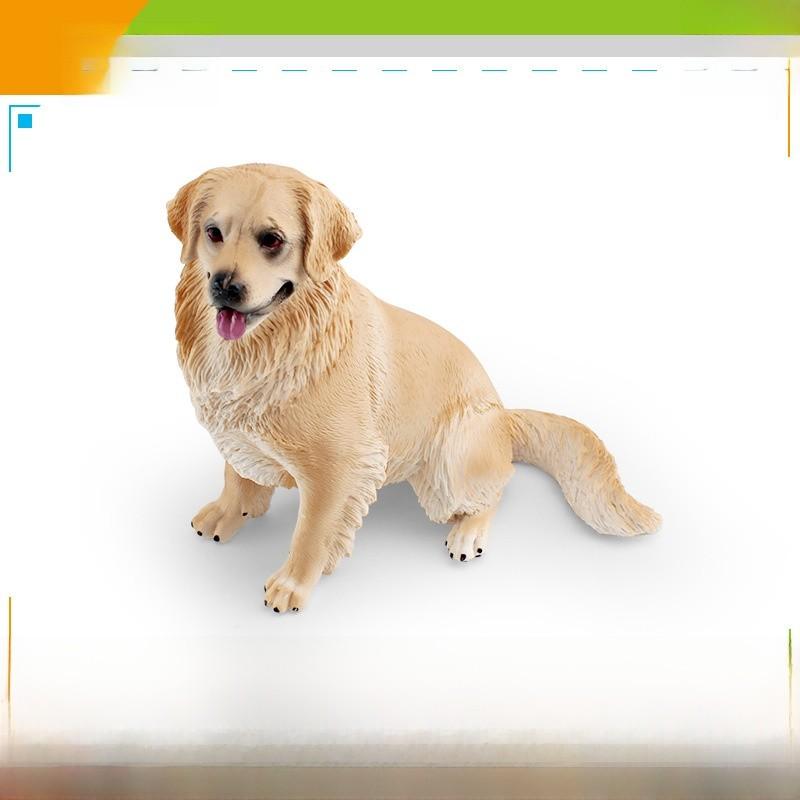 Realistic Large Pet Dog Model Pvc Toy For Childrens Educational Play And Desktop Decor