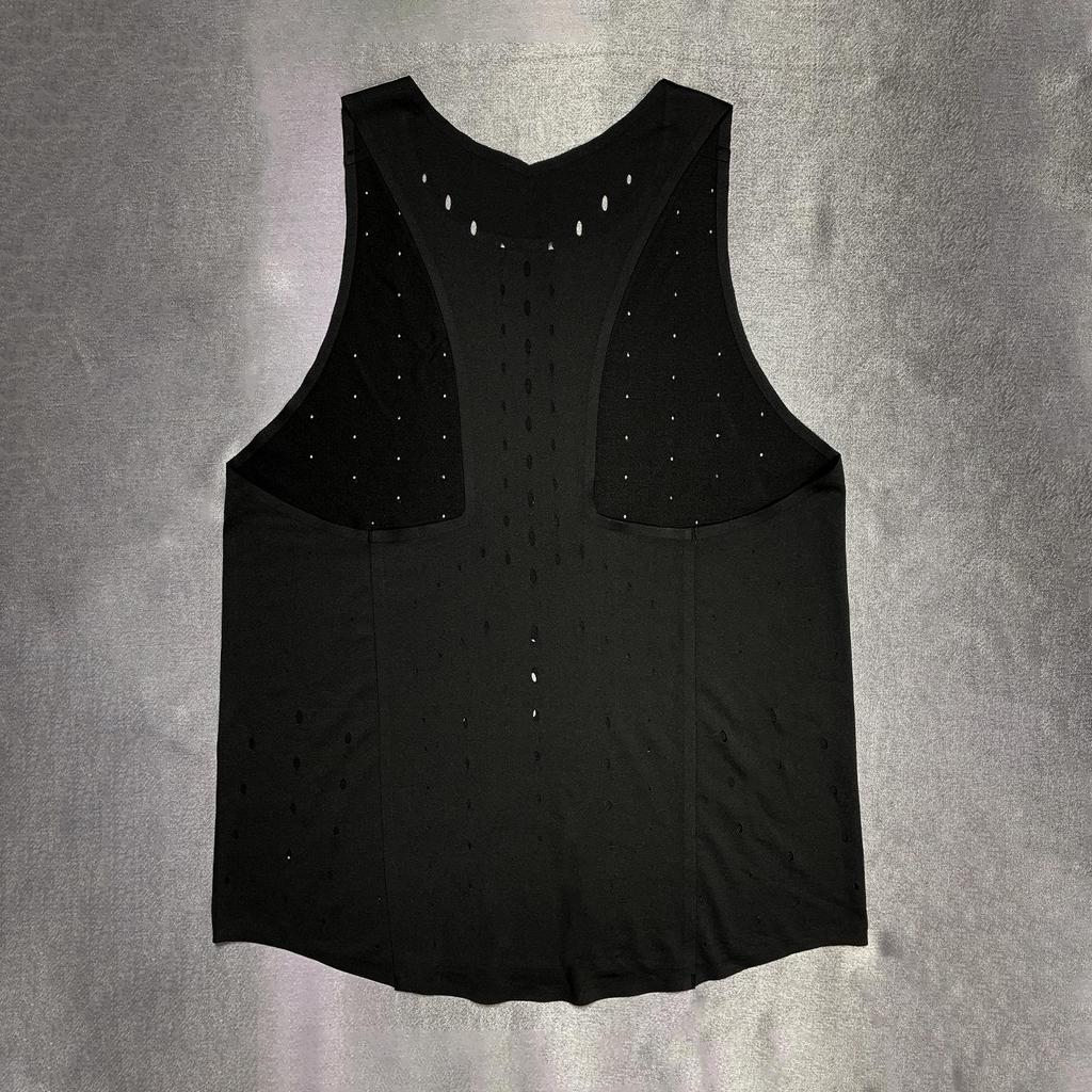 Wind Tunnel Breathable Heat-Sealed Marathon Vest for Professional Running and Fitness Training
