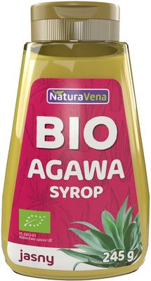 LIGHT AGAVE SYRUP ORGANIC 245 G - NATURAVENA