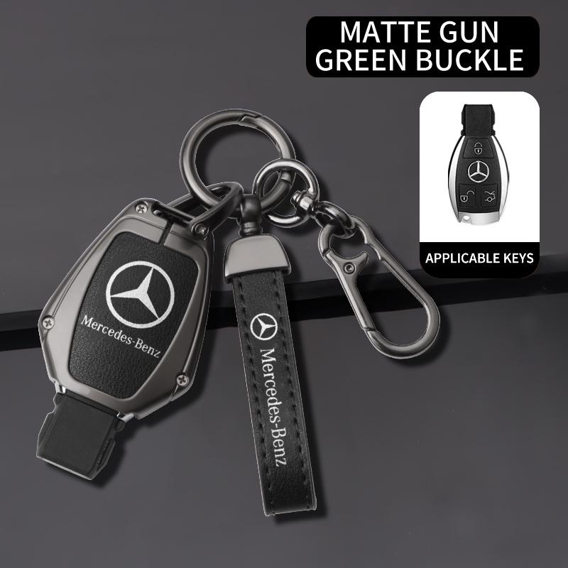 Car Key Case Cover Shell Fob For Mercedes Benz A B C E GL S GLA GLK CLS Class AMG W204 W205 W212 W463 W176 Keychain Accessories