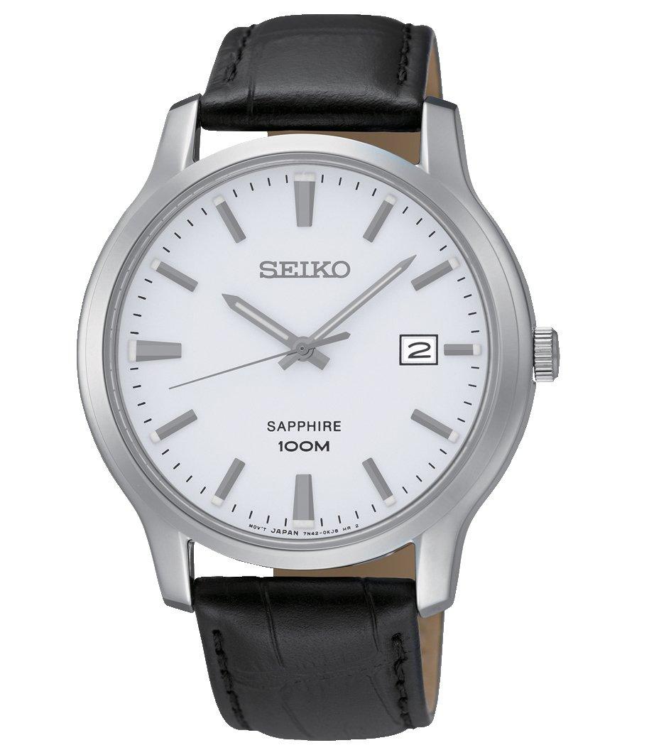 

Аналоговий повсякденний годинник Seiko Quartz NWT SGEH43P1 для чоловіків [товар]