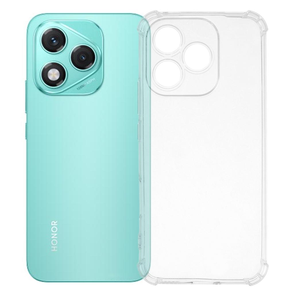 For Honor 400 Lite Phone Case Reinforced Four Corner Anti-Drop Clear TPU Cover