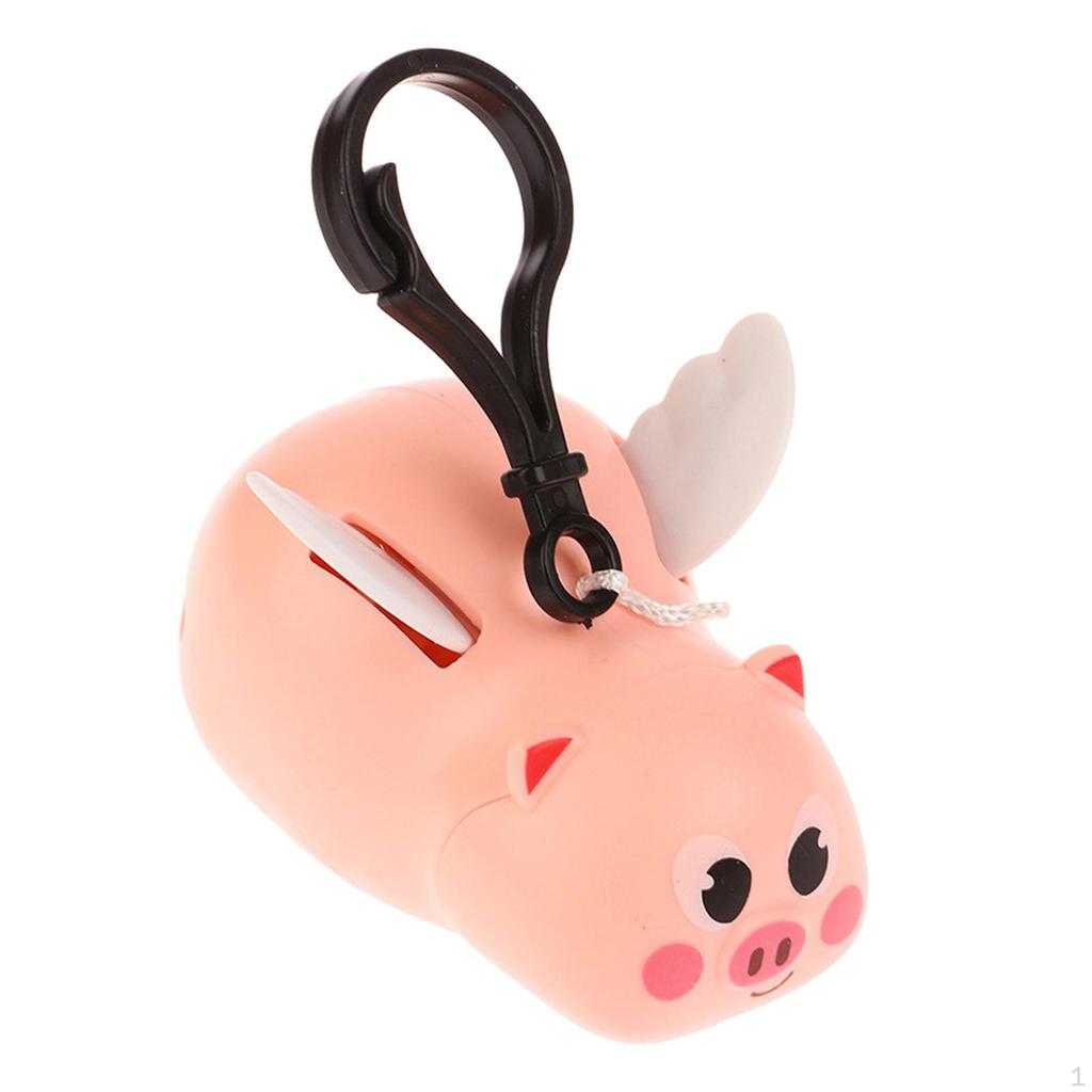 Schlüsselanhänger mit Cartoon-Tiermotiv, Anime-Schlüsselring, tragbarer Taschenanhänger, fliegender Schlüsselanhänger für Erwachsene und Jungen