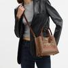 X Peanuts Signature Canvas Leather Trim Tote Bag for Daily Use