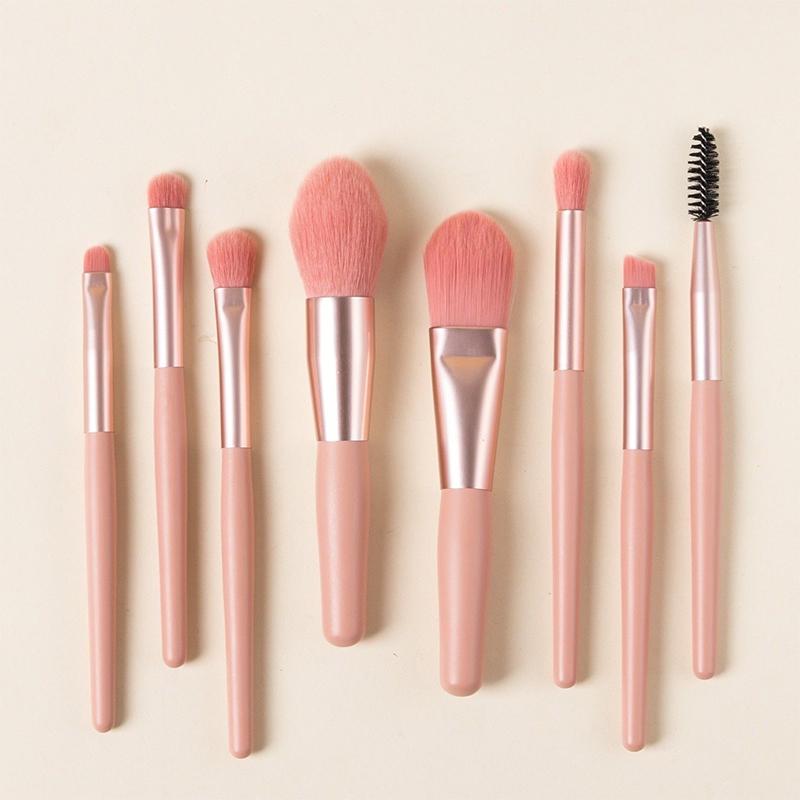 Neues 8-teiliges Make-up-Pinselset Make-up Concealer Pinsel Rouge Pinsel Pinsel für losen Puder Lidschatten Highlighter Foundation Pinsel Beauty-Tools
