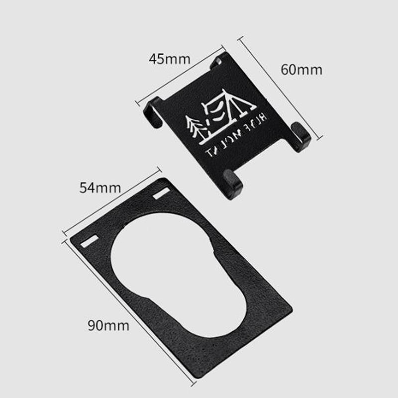 1 Piece Outdoor Burner Gas Tank Hook Portable Table Storage Hook Camping Butane Gas Tank Snap-On Table Camping Hook