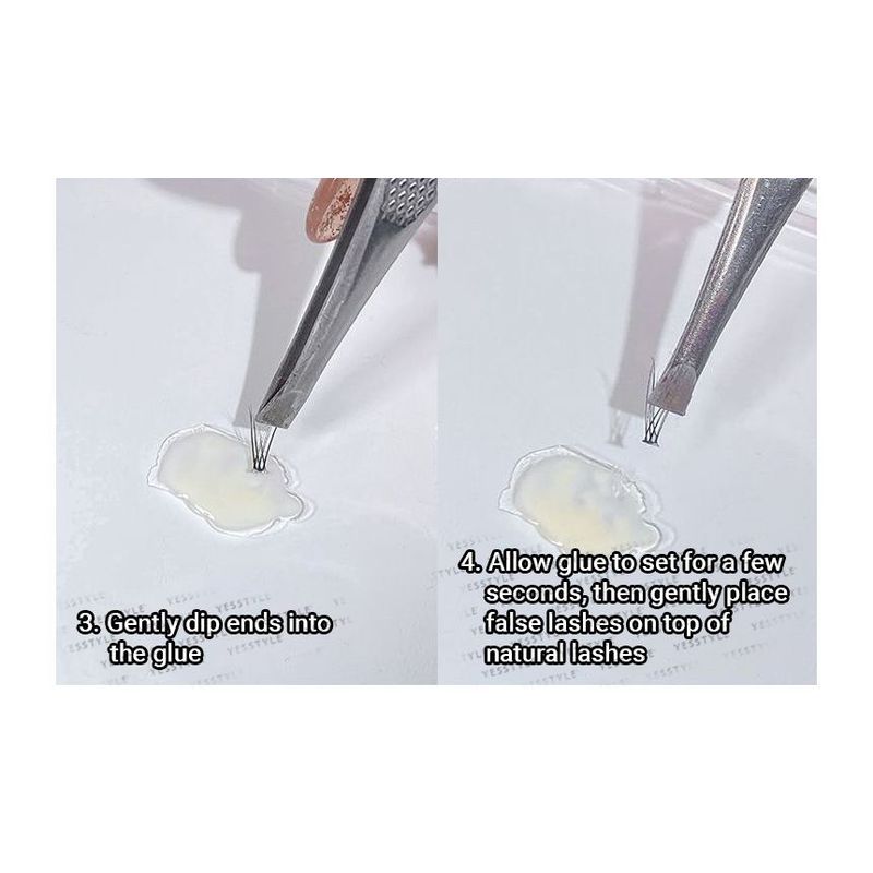 Mogugu - Natürliche, einzelne Wimpernbündel für den unteren Wimpernkranz