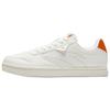 Slip Resistant Lightweight Non Slip Lightweight Low Top Skateboard Shoes Women's White Orange 122438015S-3
