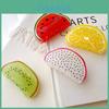 Cute Korean Style Fruit Claw Clip For Effortless Hairstyling With Fresh Colors