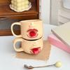 300ml Movable Tongue Cup Playful Ceramic Mug Water Cup Restless Tongue Cup  Gift