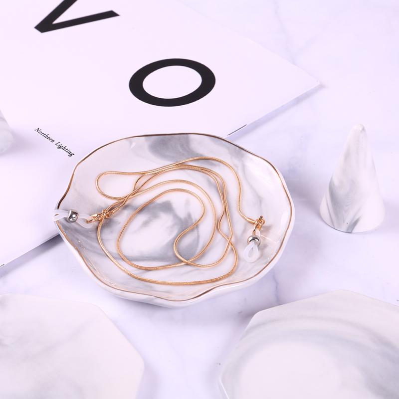 Einfache Schlangenknochen-Brillenkette zum Umhängen, Anti-Fall-Sonnenbrillen-Brillenband-Halskette