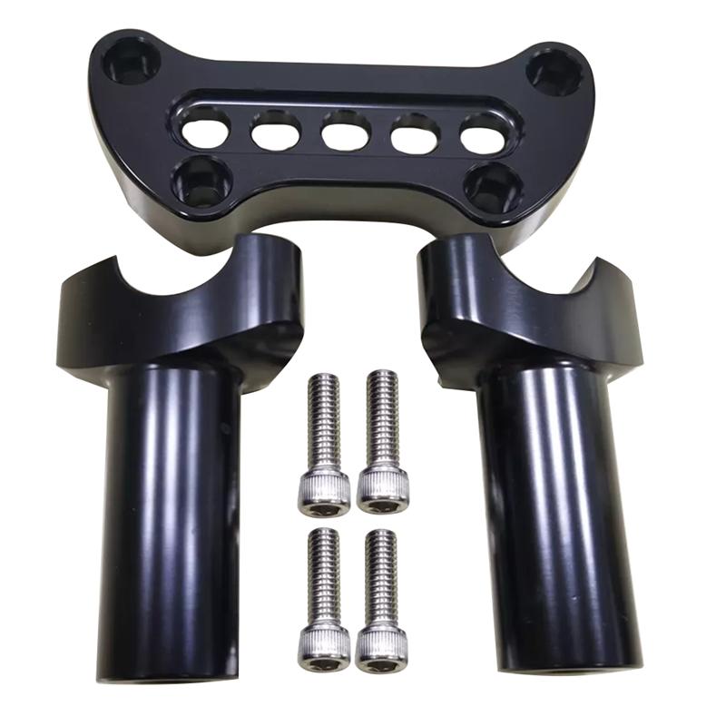 

4.5Inch Handlebar Risers 1Inch Top Clamp For Road Glide FLTRX Sportster XLH883