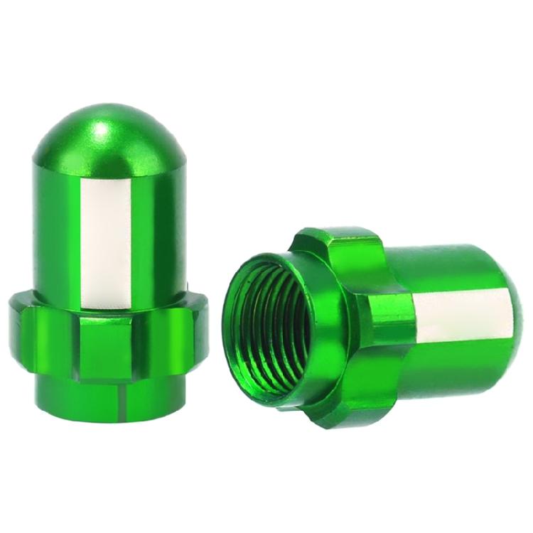 2pcs Bike Tires Valves Stem Caps Bicycles Air Tires Caps Bike Valves Caps Metal Bike Tires Caps Air Dust Cover Enduring