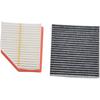 16546-6RA0A 27277-6RC0A Engine Air Filter And Cabin Air Filter With Activated Carbon Compatible With Nissan Rogue    2024 2025