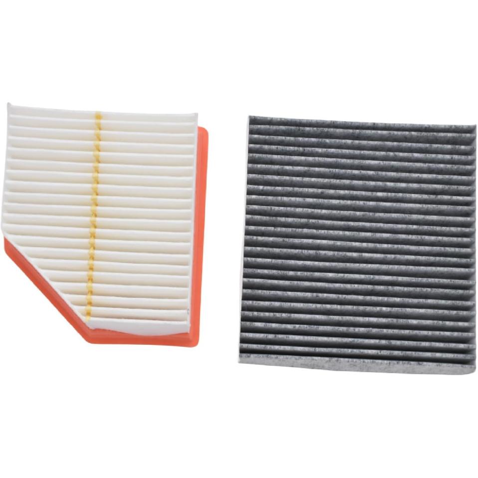 16546-6RA0A 27277-6RC0A Engine Air Filter And Cabin Air Filter With Activated Carbon Compatible With Nissan Rogue    2024 2025