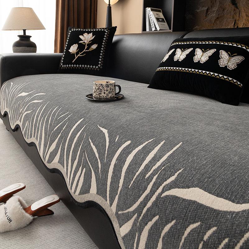 New Special-Shaped Sofa Cushion, Universal Non-Slip Seat Cushion In All Seasons, Irregular Medieval Straight Sofa Cover