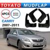 For TOYOTA Camry 2007-2011 Mudguard, Splash Proof Mudguard, Front and Rear Wheel Fender