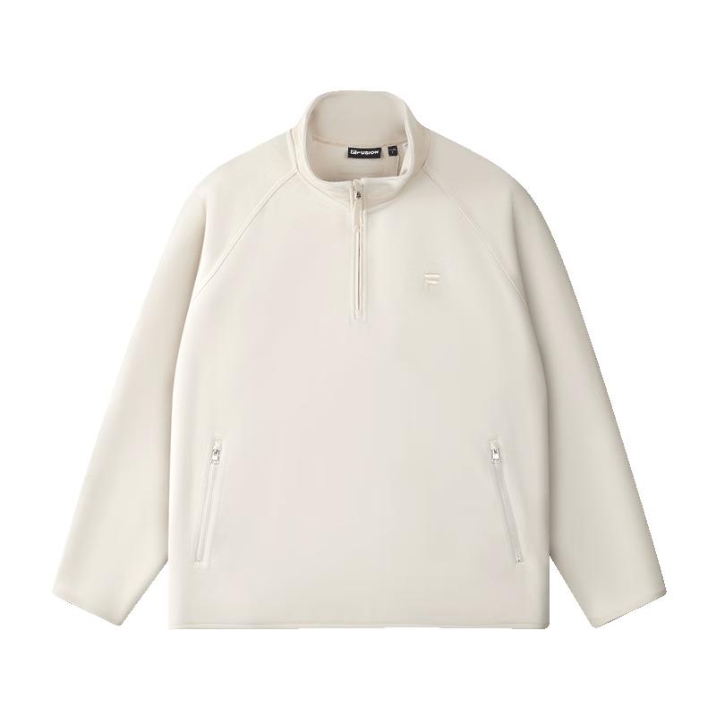 FILA FUSION Men s Loose Fleece Knit Long-Sleeve Top 180/100A