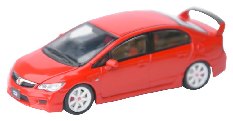 Genesis Company Model 1 Scale Honda Civic Type R Frame Red Finished Model C33321 1/64 (FD2)