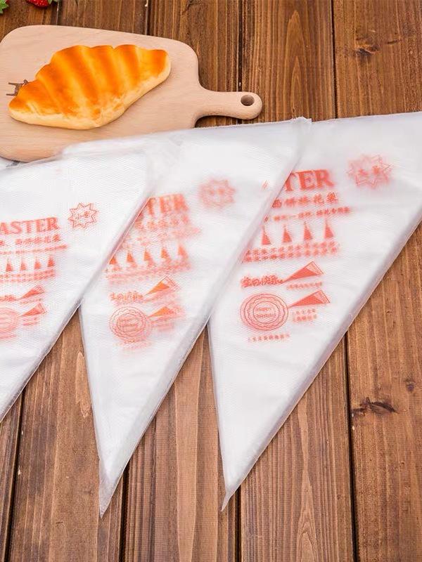 Disposable Piping Bag Nozzle Set for Cream, Meringue, Cookies, Cake Baking - Home & Commercial Use.