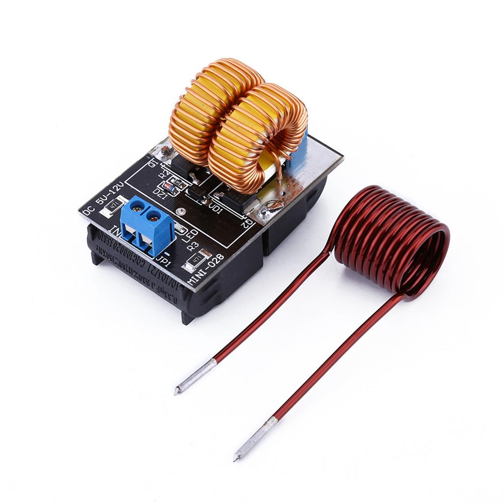 5v 12v ZVS Induction Heating Power Supply Module  Jacob\'s Ladder with Coil