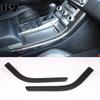 For Land Rover Range Rover Sport 2010-2013 ABS Carbon Fiber Car Center Control Side Decoration Strips Stickers Accessories