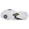 Li Ning WOW 3 Trendy Non Slip Lightweight Mid Top Basketball Shoes Men's Black Gold ABAJ013-35