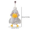 1PC Cartoon Cute Duck Wipe Hand Towel Coral Velvet Square Towel Household Kitchen Bathroom Children Hand Cloth