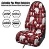 Universal Car Seat Towel Cover for Front Seat - Gym & Workout Ready, All-Season Protection